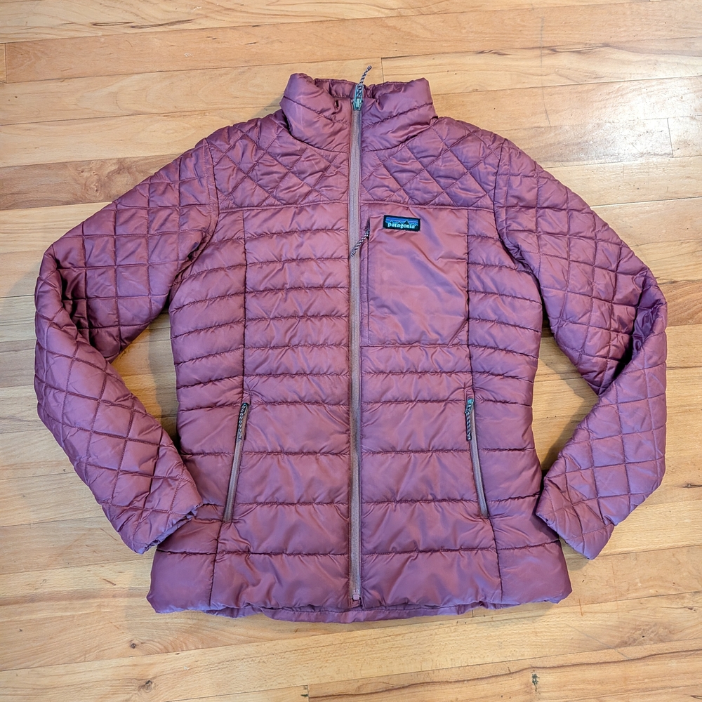 Patagonia Radalie Women's Puffer Jacket - Pink "Mystery Mauve" M - Picture 2 of 12